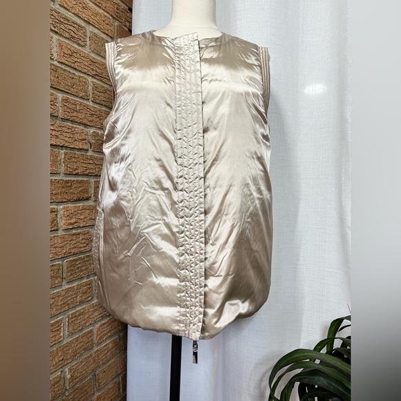 Lafayette 148 New York Conlon Reversible Puffer DOWN filled Vest - Retail $448 - Picture 10 of 15